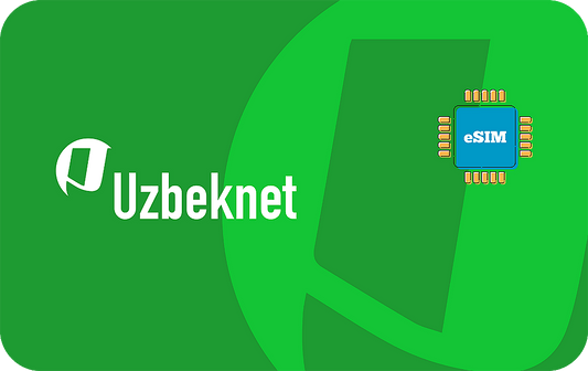 Uzbekistan eSIM with 3GB data for 30 days