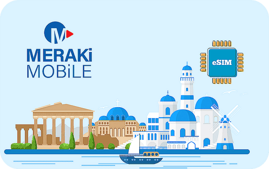 Greece eSIM with 3GB data for 30 days