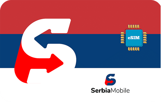 Serbia eSIM with 3GB data for 30 days